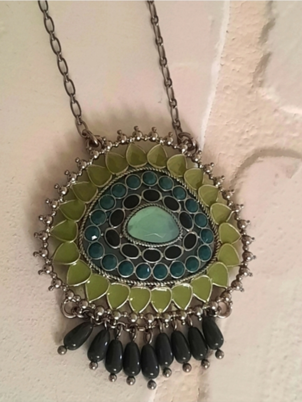 Lia Sophia Eucalyptus Necklace